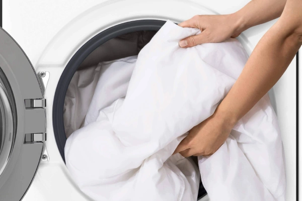 نحوه شستن پتو و انواع رو تختی با ماشین لباسشویی